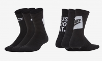Detské tenisové ponožky Nike Everyday Cushioned DriFit SK0065-010 čierne
