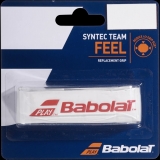 Základna omotávka Babolat SYNTEC Team bielo-červená
