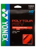 Tenisový výplet Yonex POLYTOUR Rev 12 m oranžový