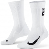 Tenisové ponožky NikeCourt Multiplier Max Crew Socks CV0873-100 biele