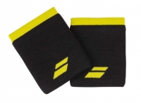 Tenisové potítko Babolat Logo Jumbo Wristband 5UA1262-2015 čierno-žlté