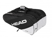 Tenisový bag Head Elite 12R Monstercombi čierno-biely