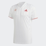 Pánske tričko Adidas Freelift Engineered Tennis T-Shirt FR4317 biele