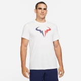Tenisové tričko Nike NikeCourt DriFit Rafa T-Shirt DJ2582-100 biele