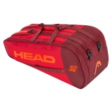 Tenisová taška Head Core 9R Supercombi 2021 červený