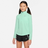 Dievčenská mikina s dlhým rukávem NIKE Long Sleeve Running Top DD7617-379