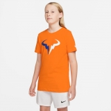 Detské tričko Nike NikeCourt Rafa Tennis T-Shirt DJ2591-834 oranžové