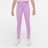 Dievčenské legíny Nike Swoosh Leggins DD6482-591 ružové