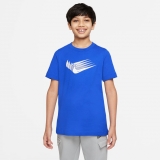 Detské tenisové tričko Nike Classic SS T-Shirt DO1824-480 modré