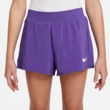 Dievčenské tenisové kraťasy Nike Court DriFit Victory Shorts 2v1 DB5612-579