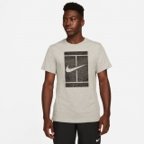 Tenisové tričko Nike NikeCourt Tennis T-Shirt DD8404-063 šedé