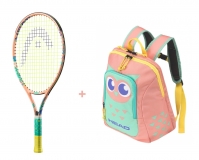 Tenisový set Head - Coco 23 2022 + Kids Backpack ružový