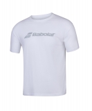 Tenisové tričko Babolat Exercise Tee 4MP1441-1000 biele