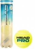 Tenisové lopty Head PRO 4 ks v dóze 2023