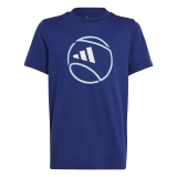 Detské tenisové tričko Adidas Graphic T-Shirt IC4982 modré