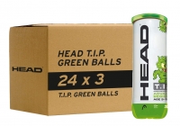 Detské lopty HEAD T.I.P. GREEN - karton 72 ks