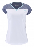 Dívčí tenisové tričko Babolat Cap Sleeves Top 3GTE011-1079 biele