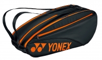 Tenisová taška Yonex TEAM 6 čierno-oranžový