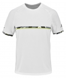 Pánske tričko Babolat Aero Crew Neck Tee 3MS23011-1000 biele