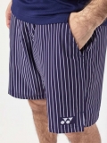Tenisové šortky Yonex Stripped Shorts 15135 modré