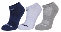 Detské tenisové ponožky Babolat INVISIBLE 3 páry Pack Socks  5JA1461-1033