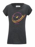 Dievčenské tričko Babolat Exercise Message Tee Girl 4GS22445-2003 čierne