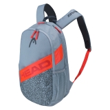 ​Tenisový ruksak HEAD Elite Backpack šedo-oranžový 2023