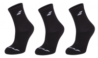 Tenisové ponožky Babolat BASIC Socks 5UA1371-2000 3 páry čierne