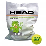 Detské lopty HEAD T.I.P. GREEN  72 ks