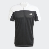 Pánska tenisová polokošeľa Adidas Tennis Heat.rdyPro Freelift Henley IS8970 čierne