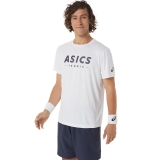 Tenisové tričko Asics Tennis Graphic Tee 2041A259-100 biele