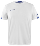 Tenisové tričko Babolat Play Crew Neck 3MP2011-1000 biele