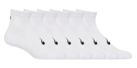 Ponožky Asics 6PPK QUARTER SOCK 3033B720-100 biele