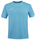 Detské tričko Babolat Play Crew Neck Tee 3BP2011-4124 cyan blue