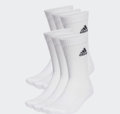 Tenisové ponožky Adidas Cushioned Sportswear Crew 6 Pack HT3453 bile