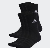 Tenisové ponožky Adidas Cushioned Sportswear Crew 6 Pack IC1316 čierne