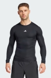 Tenisové tričko Tennis Tshirt Adidas Techfit Compression Training Long Sleeve JE6702 čierne