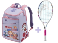 Tenisový set Head Paw 21 biela  + Kids Backpack Paw