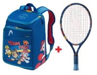 Tenisový set Head Paw 19 modrá + Kids Backpack Paw Patrol
