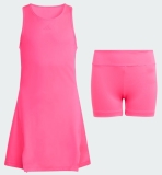 Dívčí tenisové šaty Adidas Club Tennis Climacool Dress KF0978 ružové