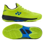 Dětská tenisová obuv Yonex Power Cushion AD-Accel Clay Fresh Lime