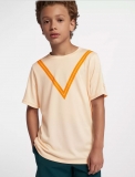 Detské tričko Nike Dri-FIT RF AQ0326-838 oranžové