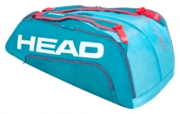 Tenisová taška HEAD TOUR TEAM 12R Monstercombi 2020 svetlo modro-ružová