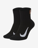 Tenisové ponožky Nike Multiplier Max Ankle Tennis Socks  CU1309-010 čierne